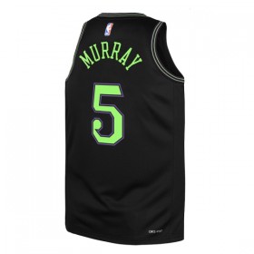 Dres New Orleans Pelicans Dejounte Murray Nike 2025-26 City Edition Crno Swingman